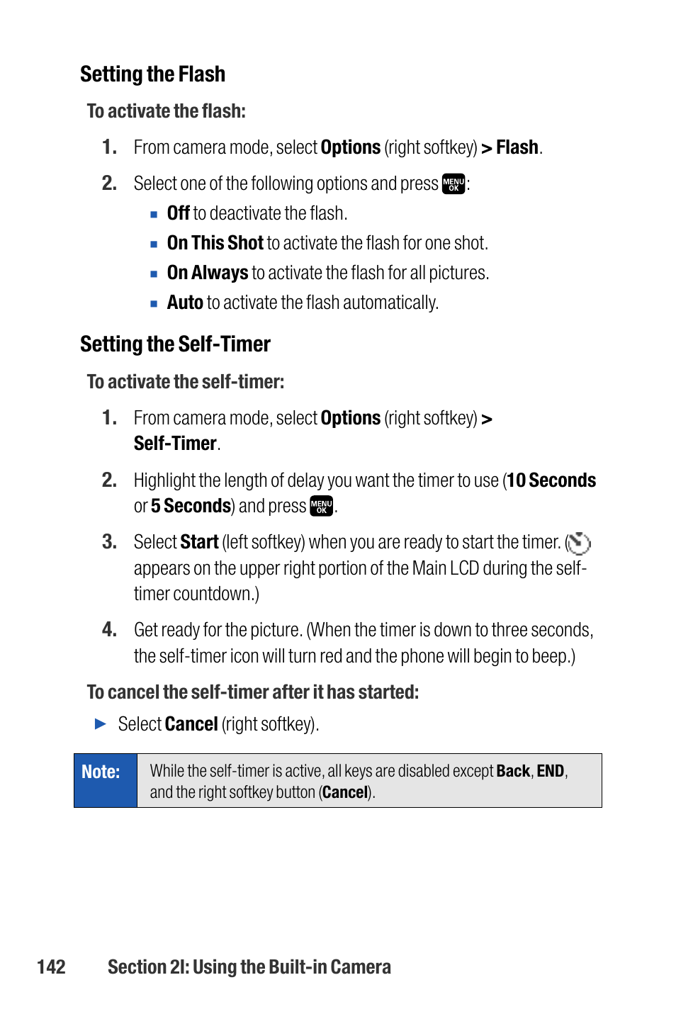 Setting the flash, Setting the self-timer | Sanyo M1 User Manual | Page 158 / 284