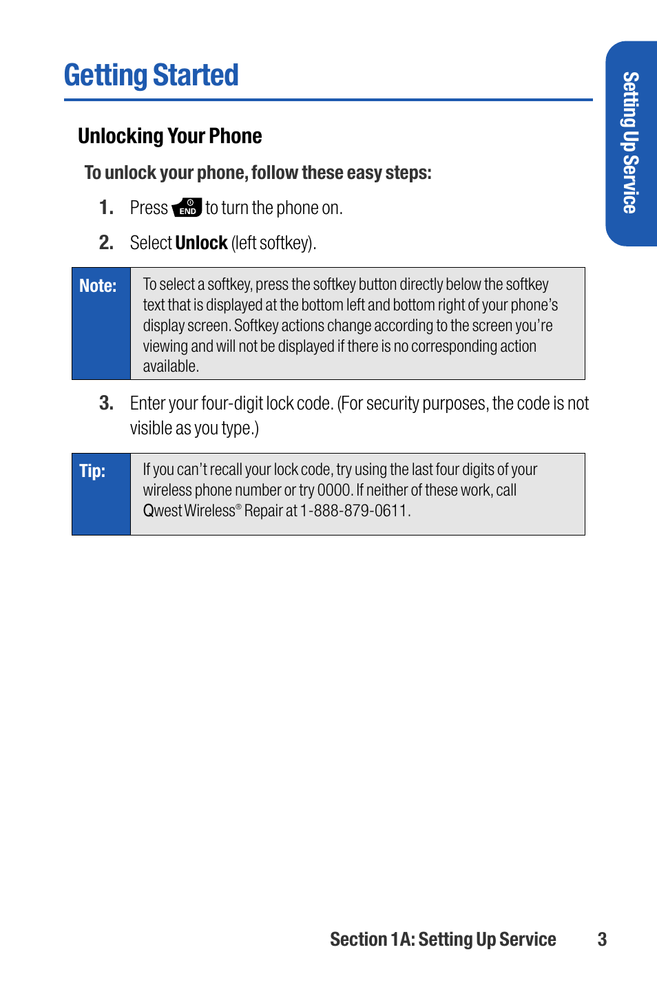 Getting started | Sanyo M1 User Manual | Page 19 / 284