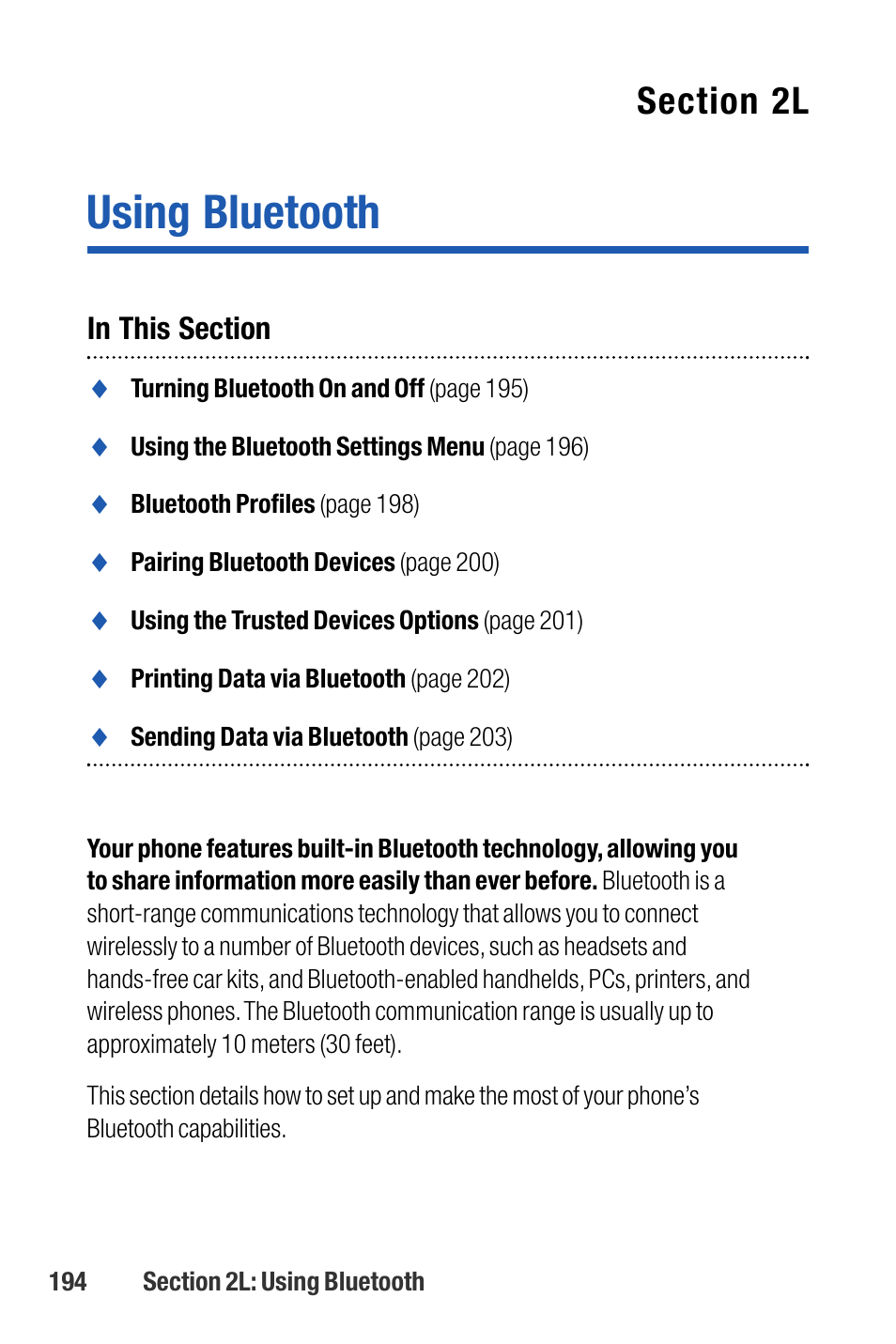 Using bluetooth | Sanyo M1 User Manual | Page 210 / 284