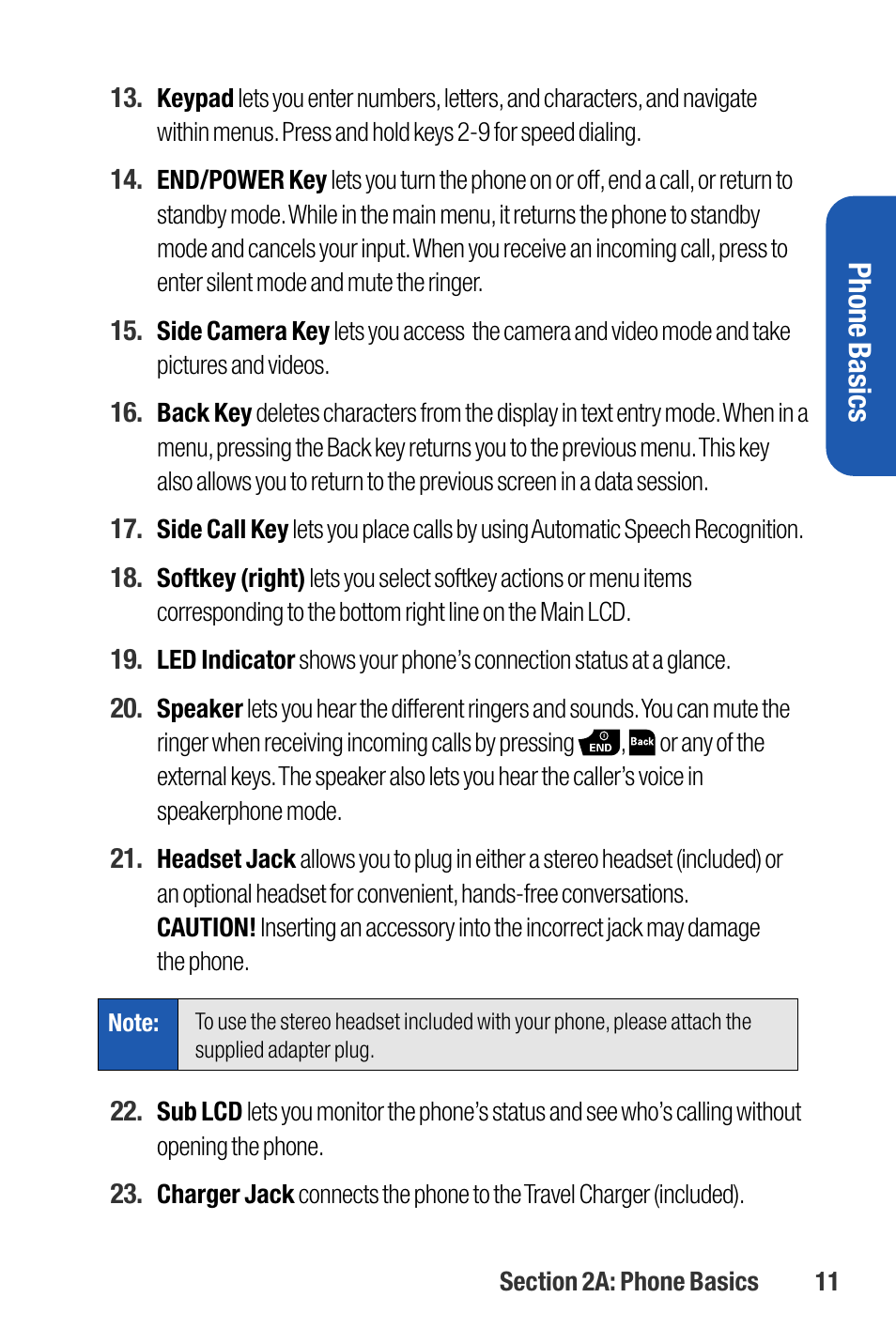 Phone basics | Sanyo M1 User Manual | Page 27 / 284