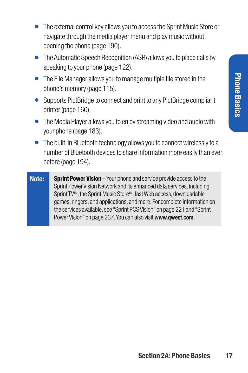 Phone basics | Sanyo M1 User Manual | Page 33 / 284