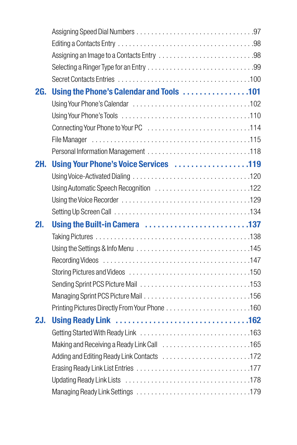 Sanyo M1 User Manual | Page 4 / 284