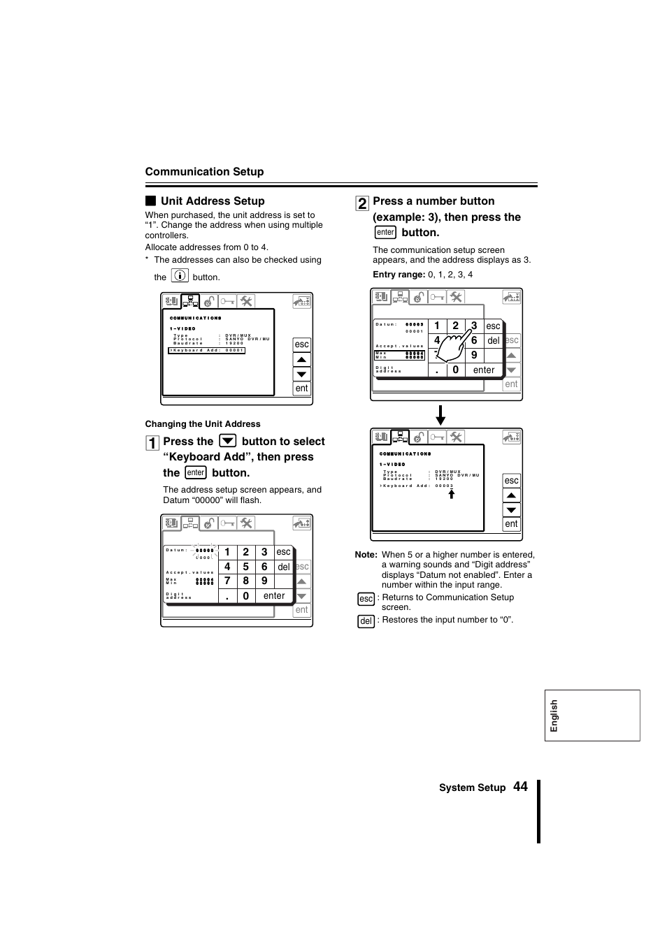Sanyo VSP-9000 User Manual | Page 45 / 96