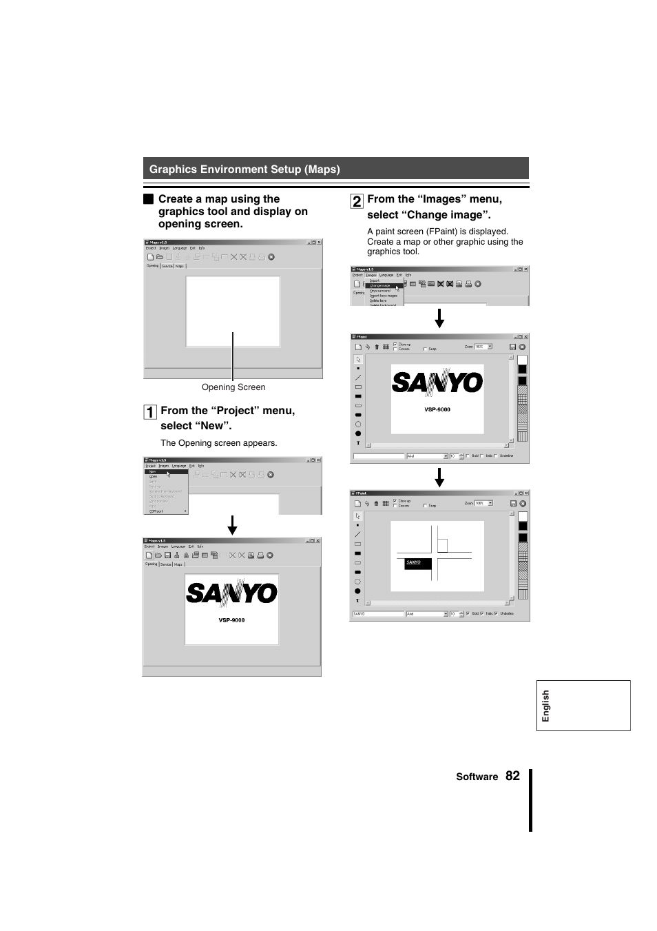 Sanyo VSP-9000 User Manual | Page 83 / 96