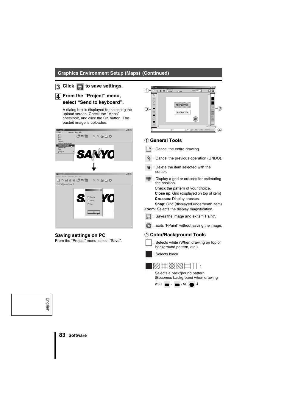 Sanyo VSP-9000 User Manual | Page 84 / 96