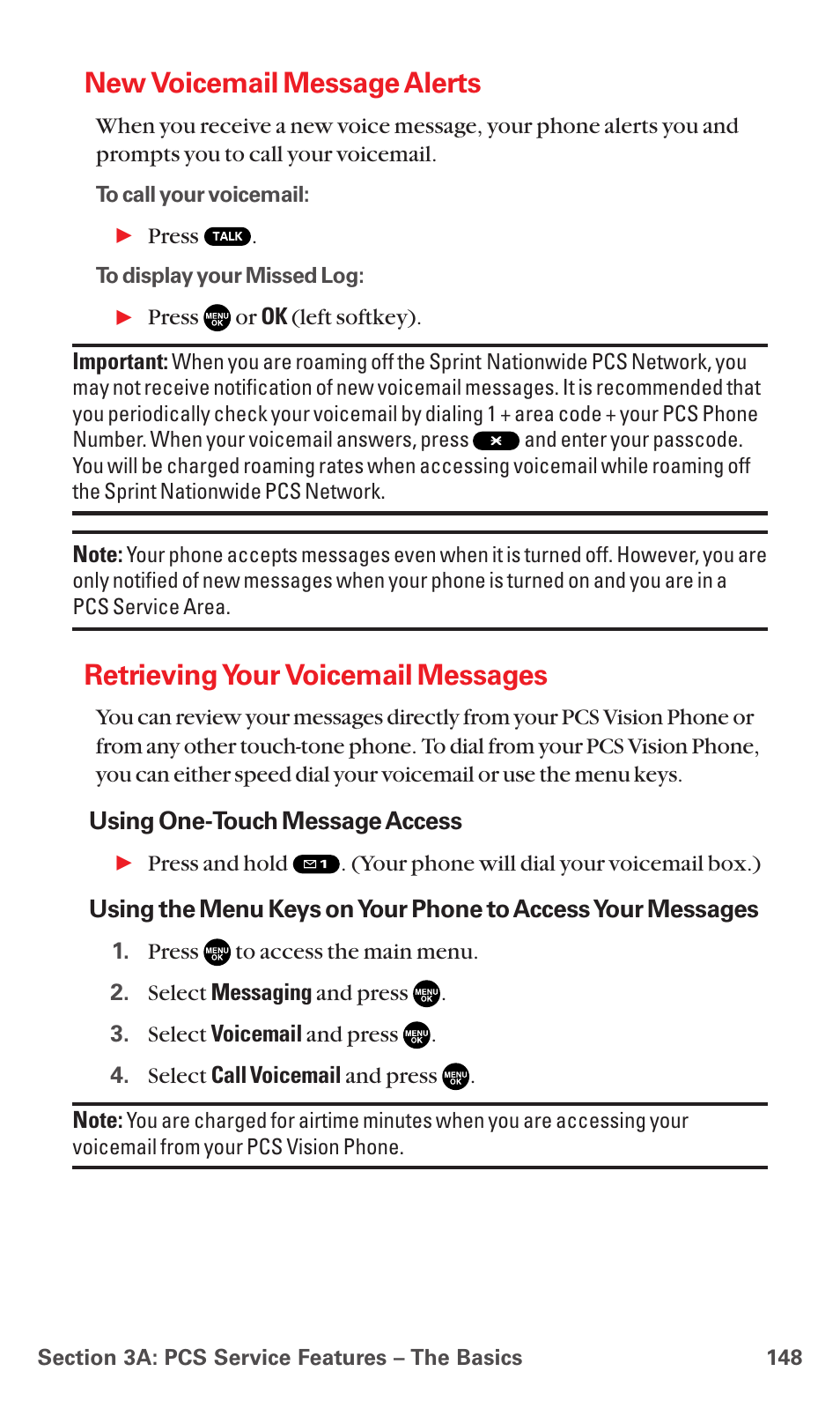 New voicemail message alerts, Retrieving your voicemail messages | Sanyo RL7300 User Manual | Page 159 / 252