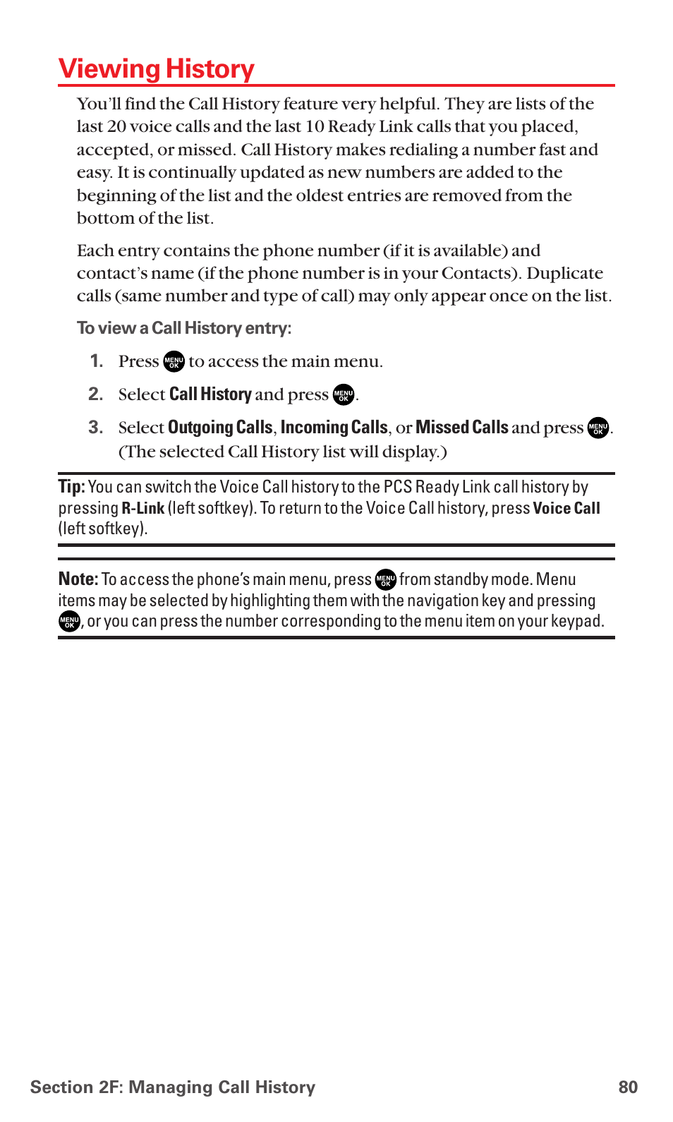 Viewing history | Sanyo RL7300 User Manual | Page 91 / 252