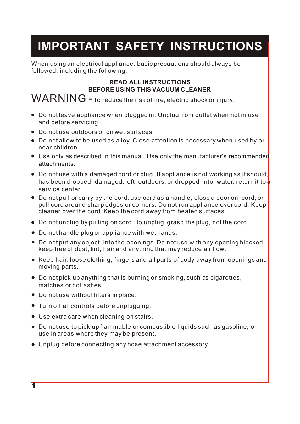 Т³гж 2, Important safety instructions, Warning | Sanyo SC-150 User Manual | Page 2 / 12