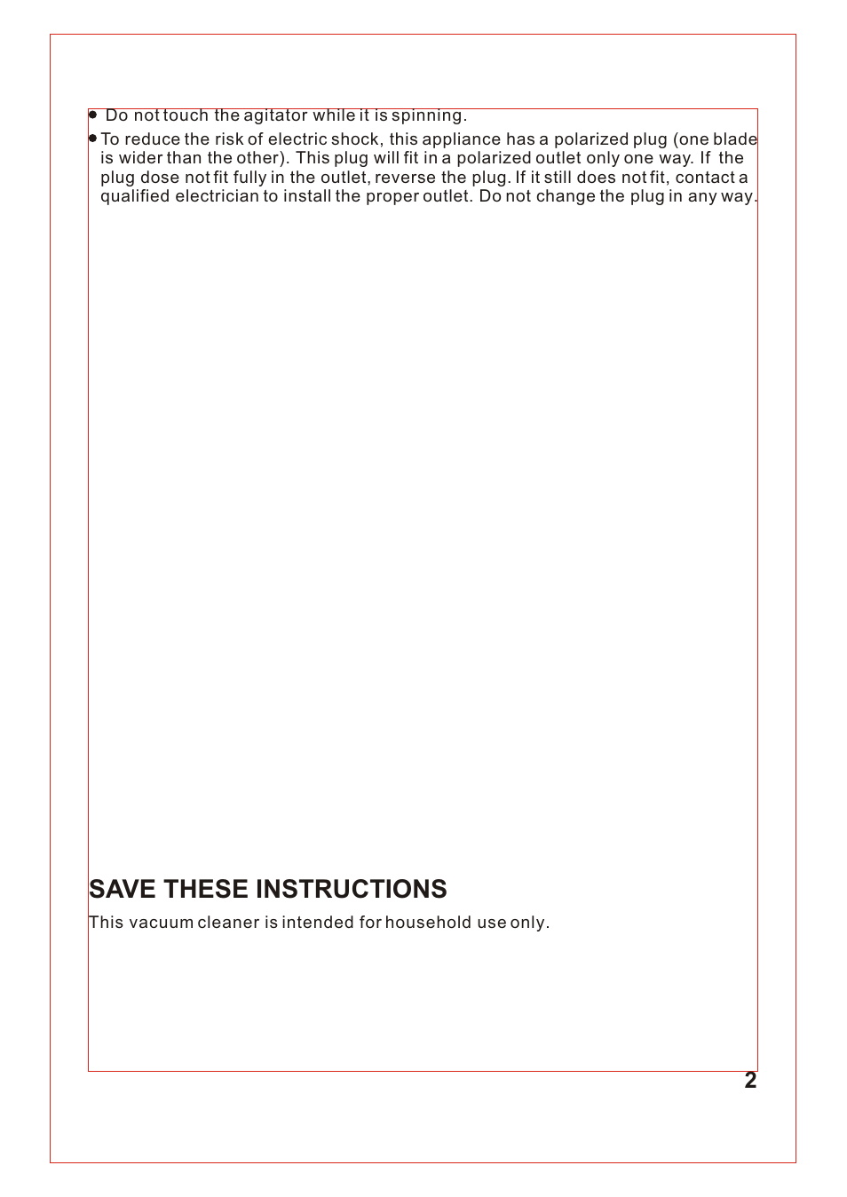 Т³гж 3, Save these instructions | Sanyo SC-150 User Manual | Page 3 / 12