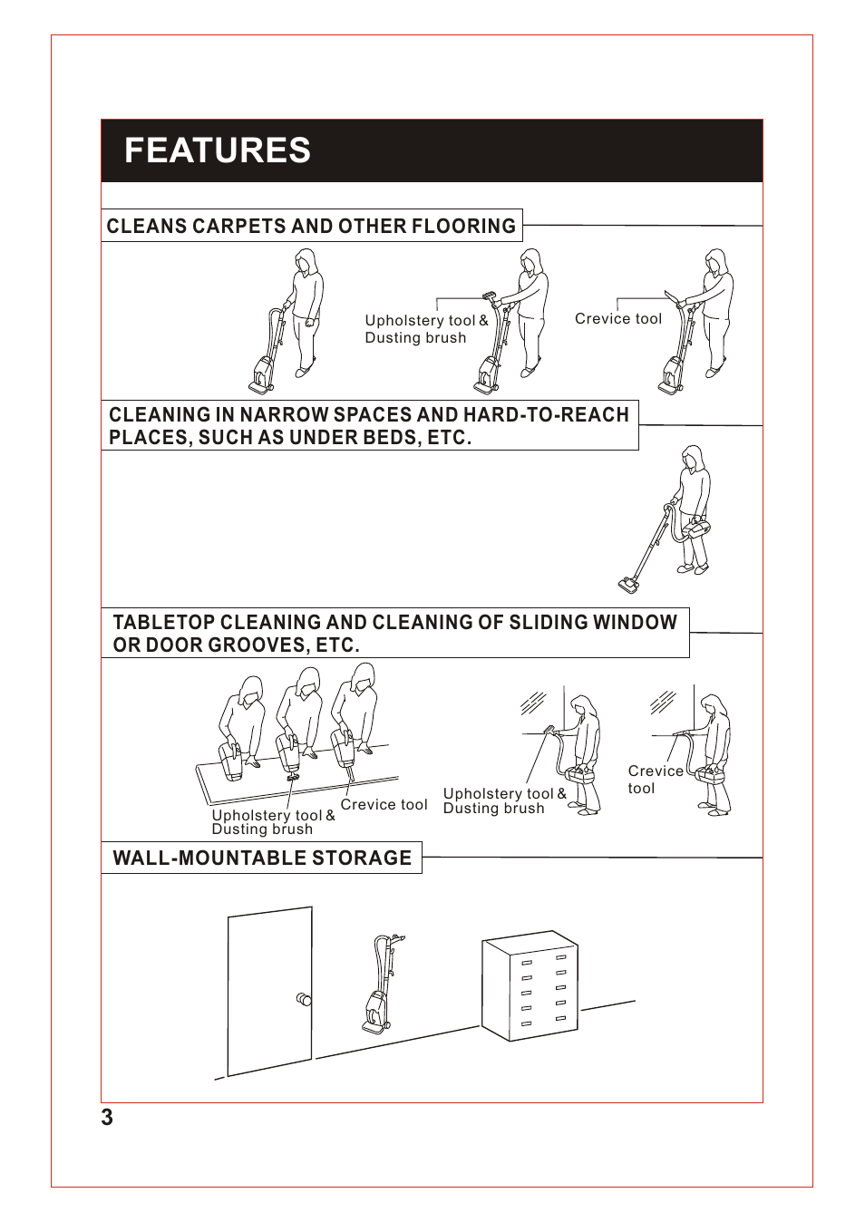 Т³гж 4, Features | Sanyo SC-150 User Manual | Page 4 / 12