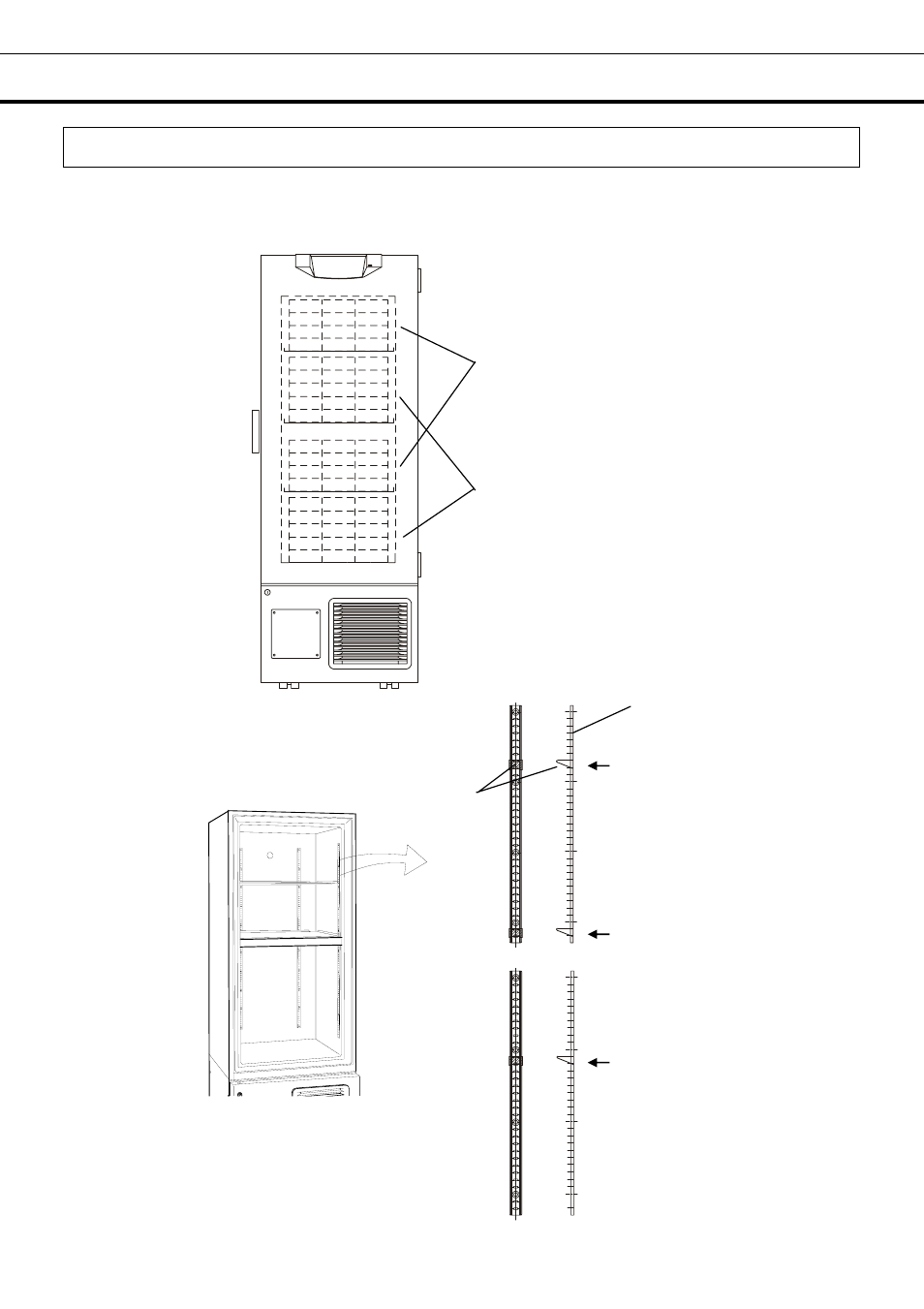 Optional components, Inventory rack | Sanyo MDF-U32V User Manual | Page 17 / 32