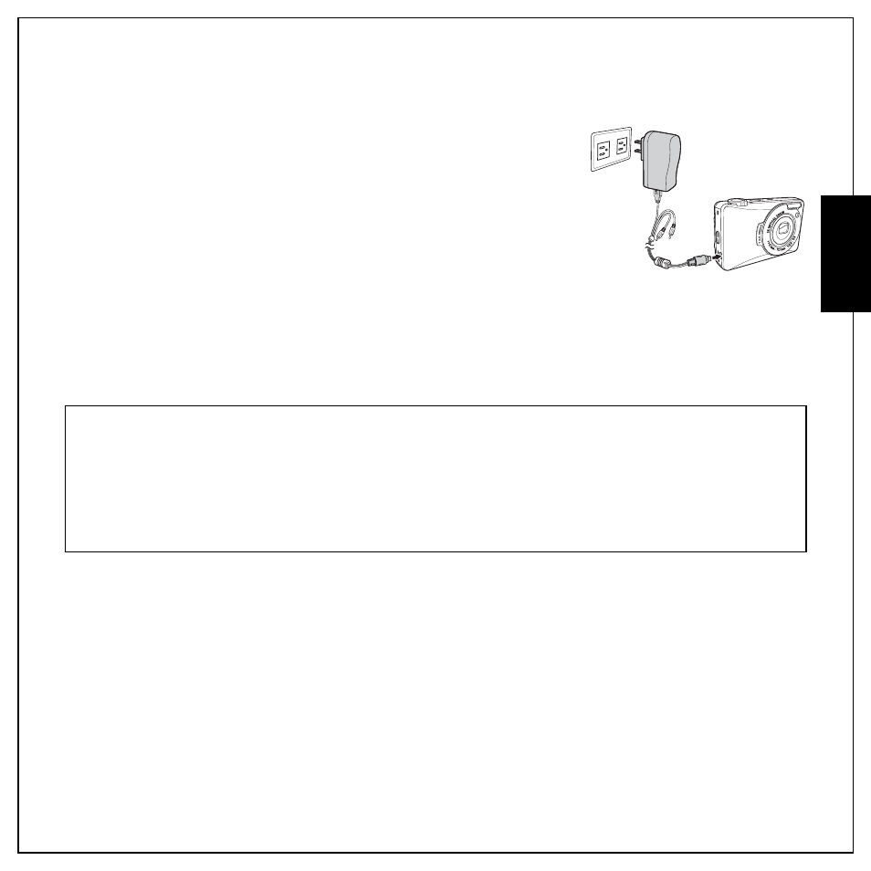 Charging the battery, Charging the battery with usb power, Turning on | Eng lish charging the battery | Sanyo VPC E1292 User Manual | Page 27 / 73