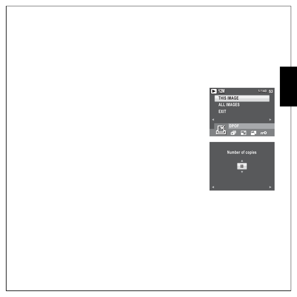 Dpof, Eng lish | Sanyo VPC E1292 User Manual | Page 49 / 73