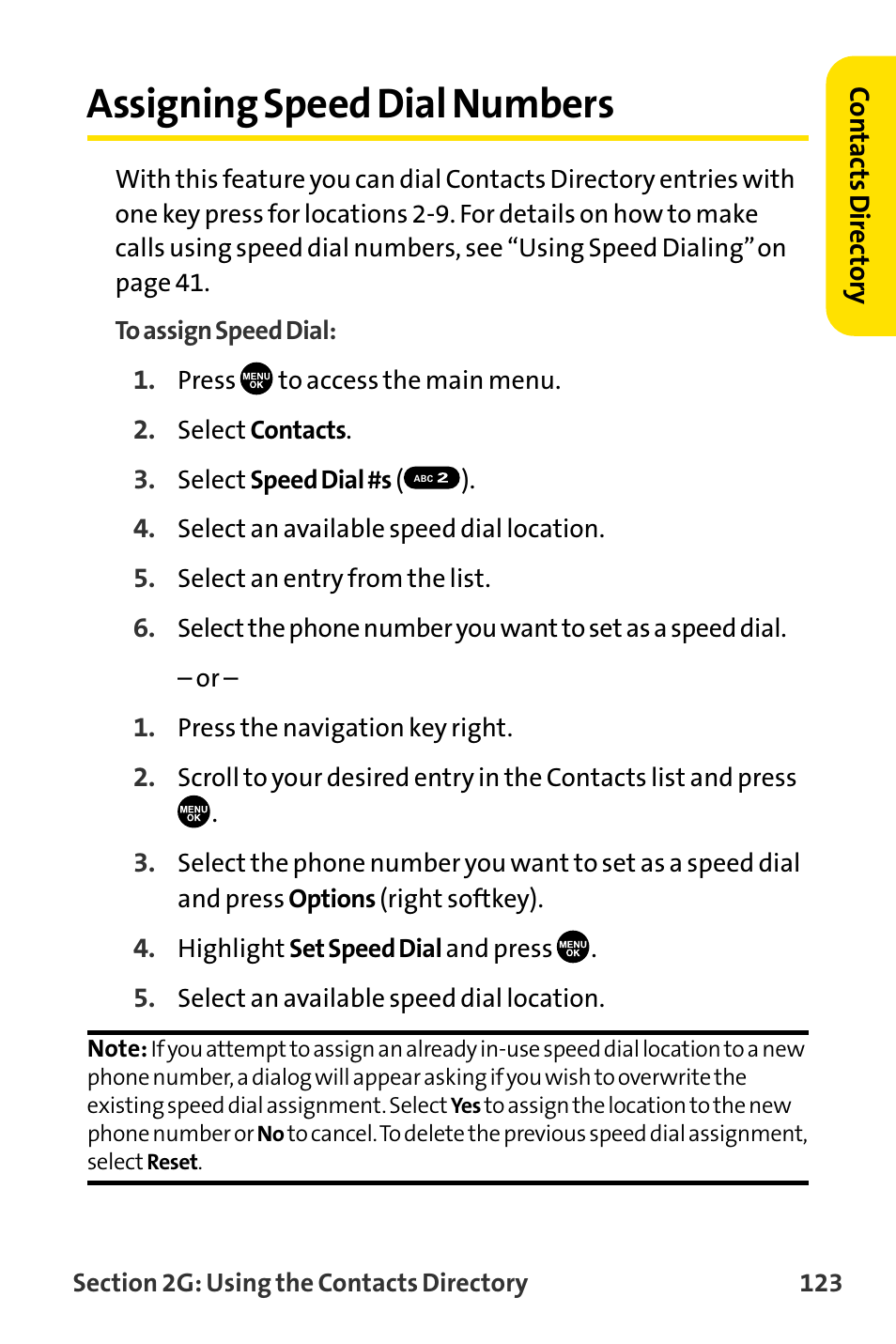 Assigning speed dial numbers | Sanyo MM-8300 User Manual | Page 133 / 324