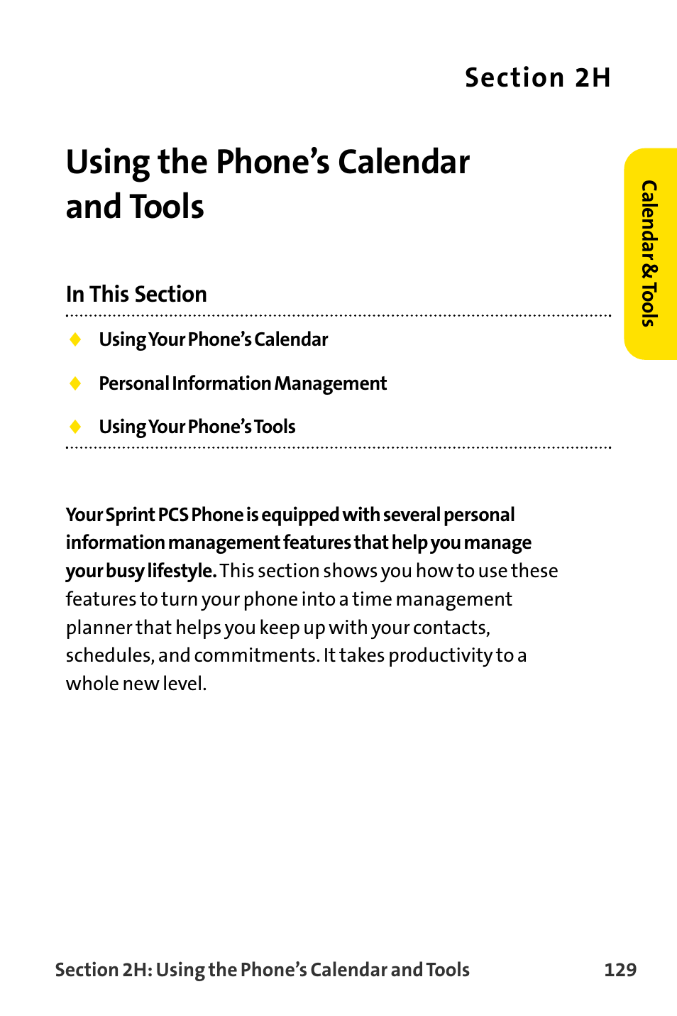 Using the phone’s calendar a, Using the phone’s calendar and tools | Sanyo MM-8300 User Manual | Page 139 / 324