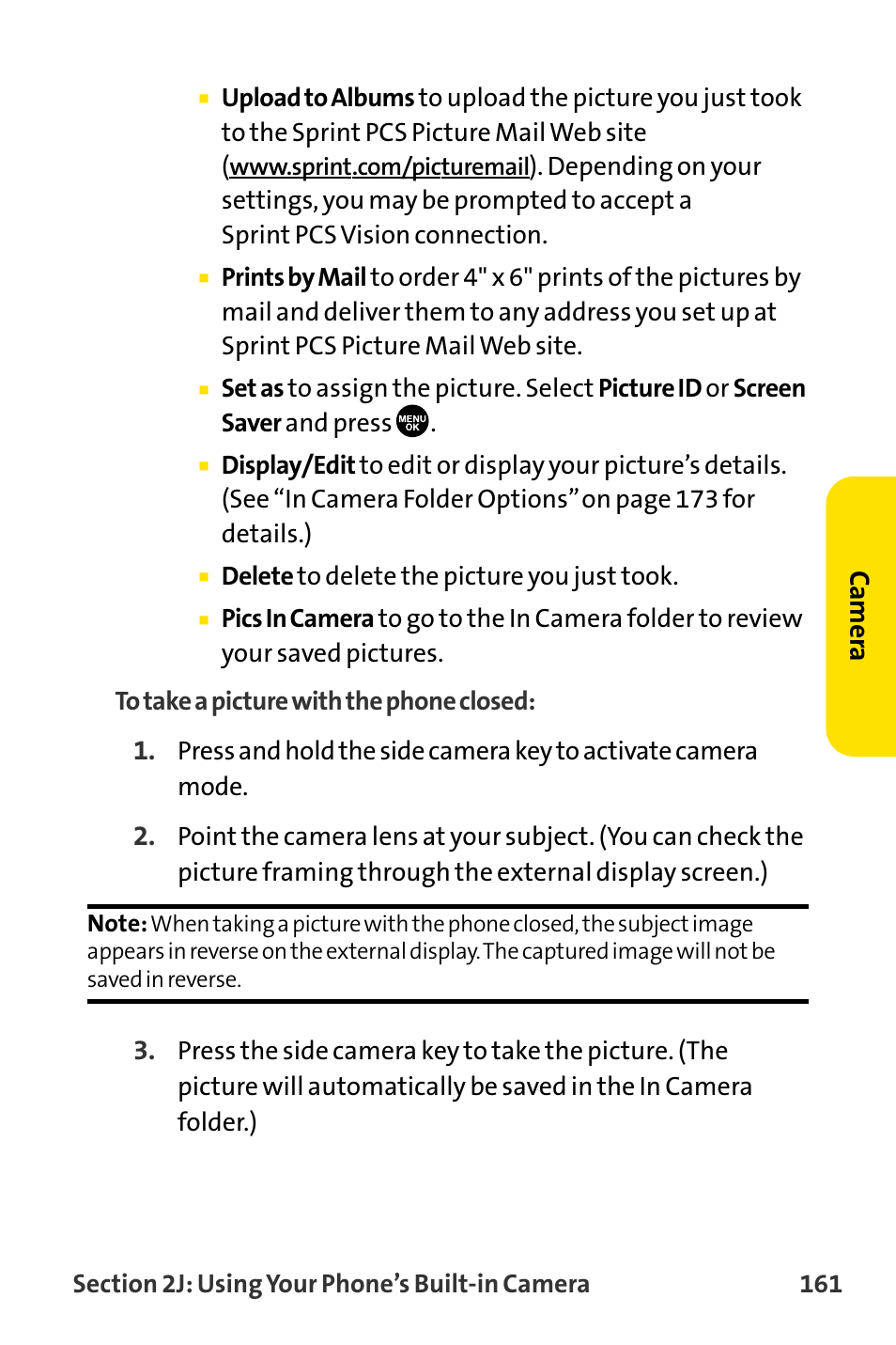 Camer a | Sanyo MM-8300 User Manual | Page 171 / 324
