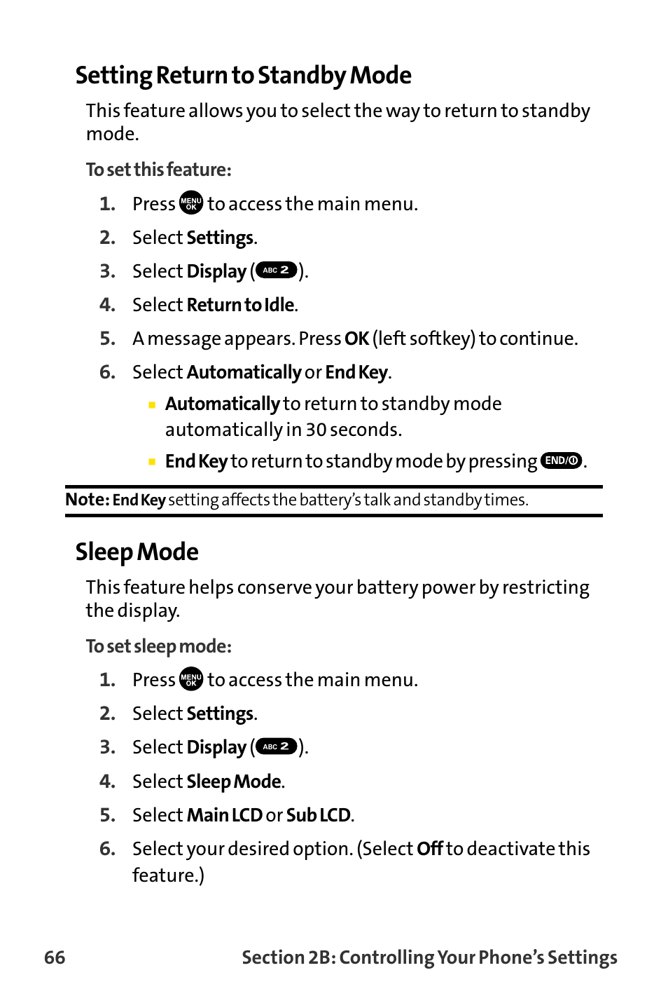 Setting return to standby mode, Sleep mode | Sanyo MM-8300 User Manual | Page 76 / 324
