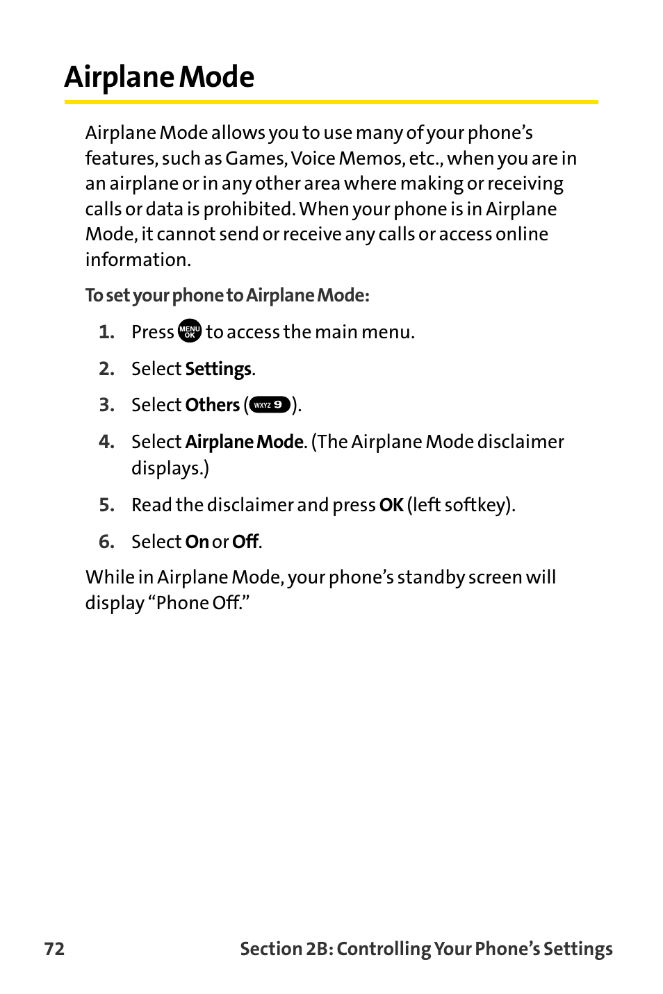 Airplane mode | Sanyo MM-8300 User Manual | Page 82 / 324