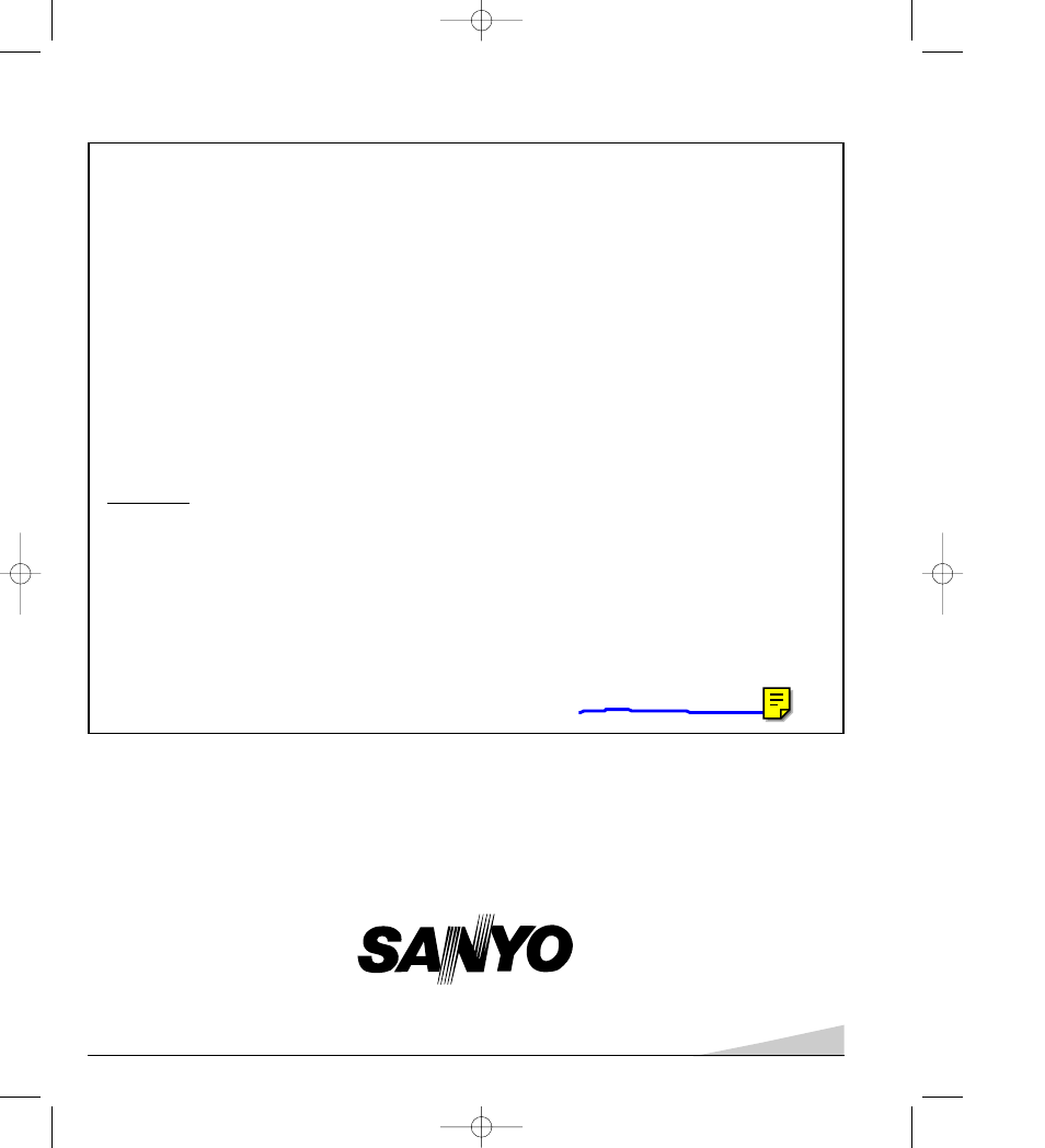 United states and canada warranty, One-year limited warranty | Sanyo DS20930 User Manual | Page 19 / 56
