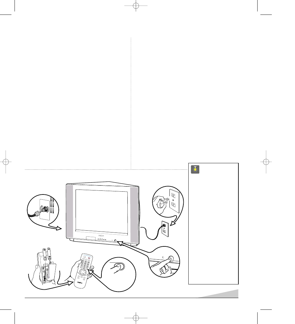 Installation de base fiche technique, Caractéristiques, Conseils | Syntonisateur de 181 canaux, Jxmrf | Sanyo DS20930 User Manual | Page 21 / 56