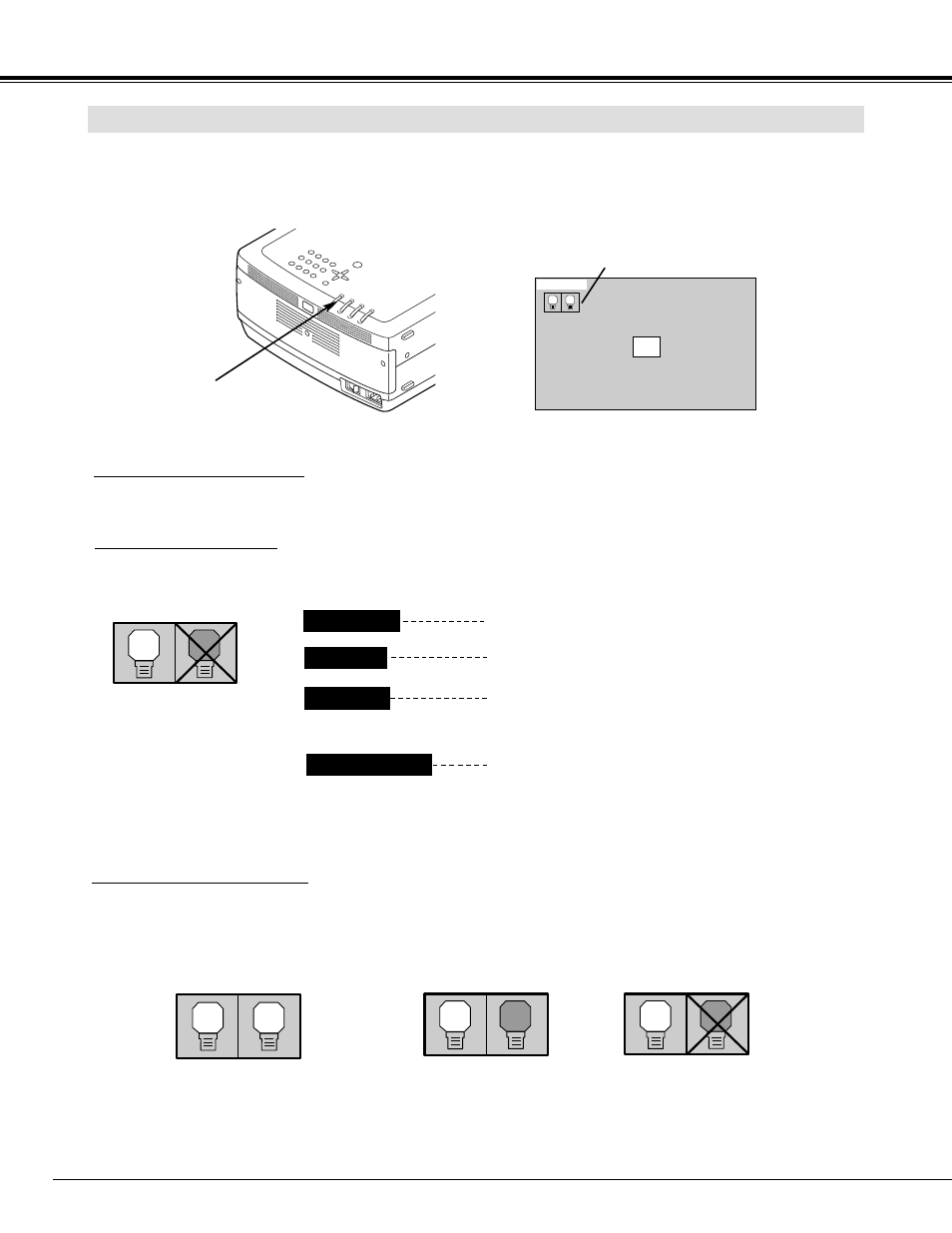 Appendix lamp management | Sanyo PLC-XF30NL User Manual | Page 44 / 52