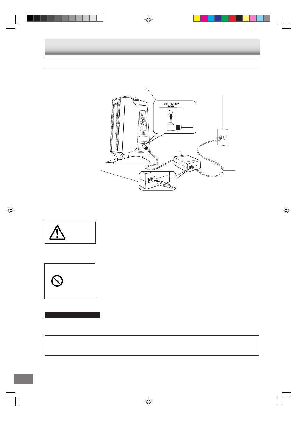 Power supplies | Sanyo DVD-L70 User Manual | Page 12 / 56