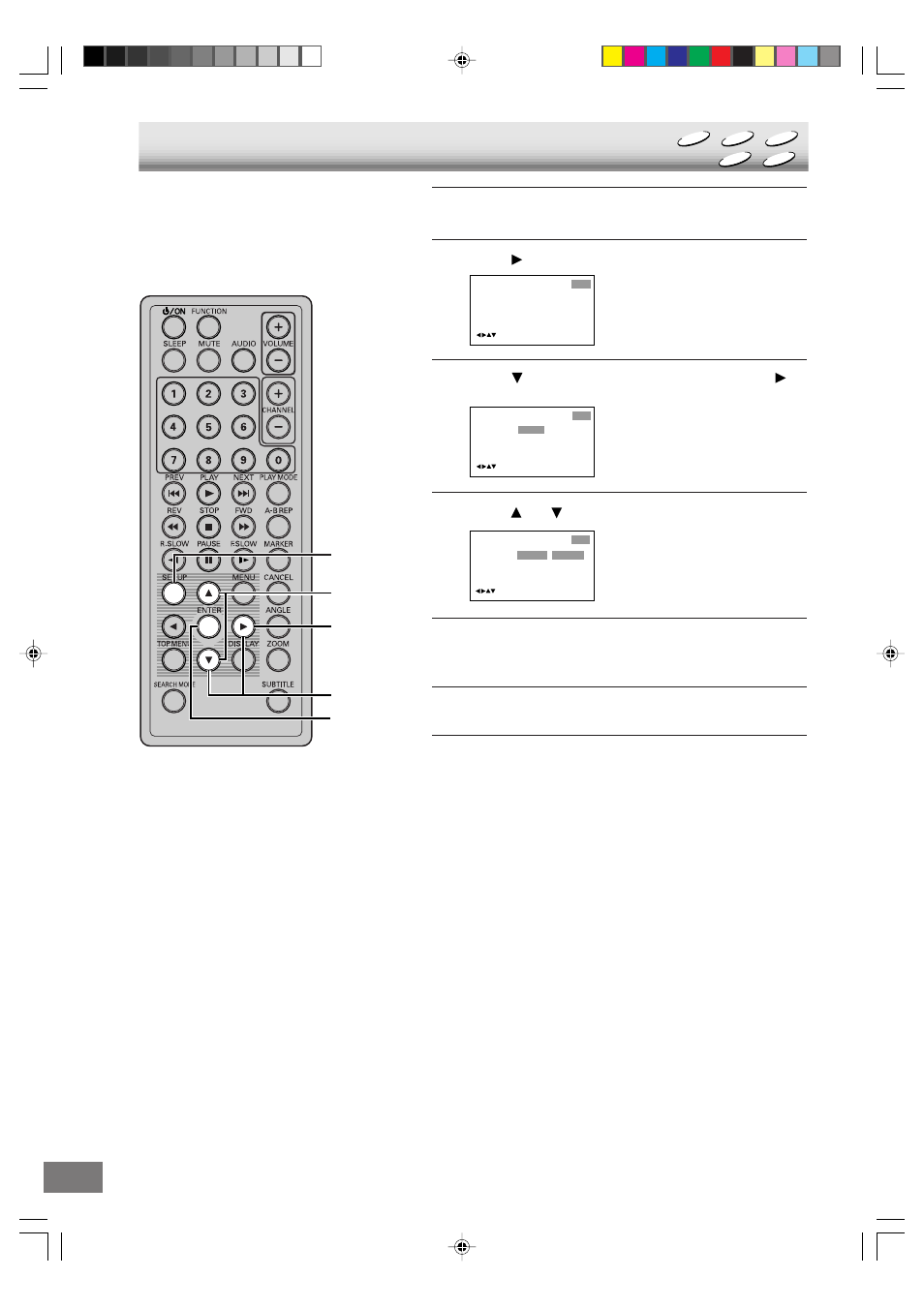 Setting osd language | Sanyo DVD-L70 User Manual | Page 30 / 56