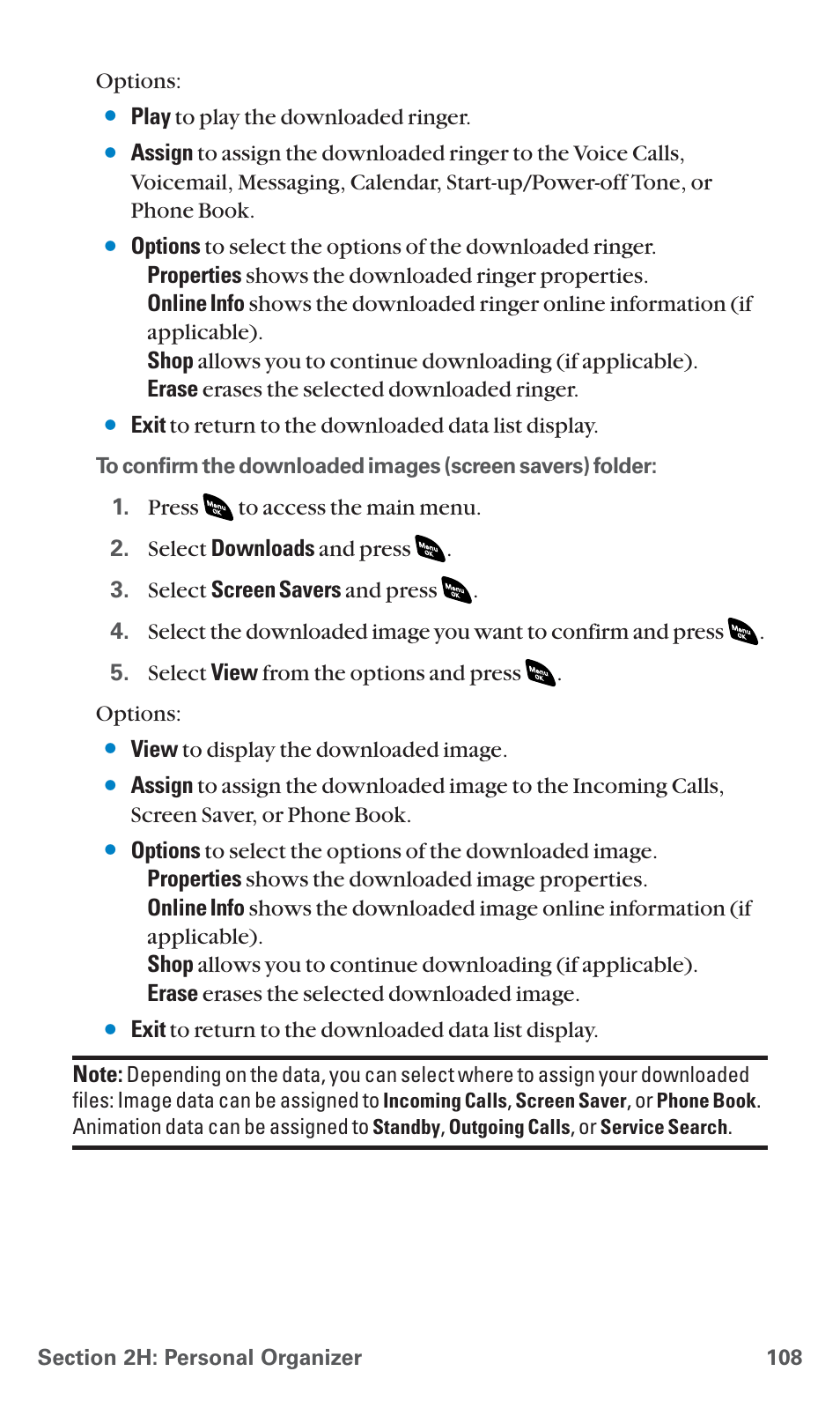 Sanyo SCP-4920 User Manual | Page 119 / 230