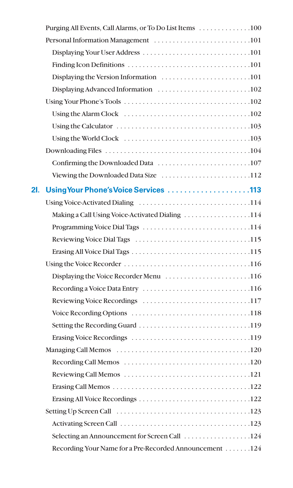 Sanyo SCP-4920 User Manual | Page 6 / 230