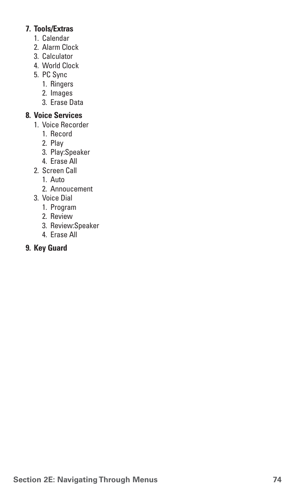 Sanyo SCP-4920 User Manual | Page 85 / 230