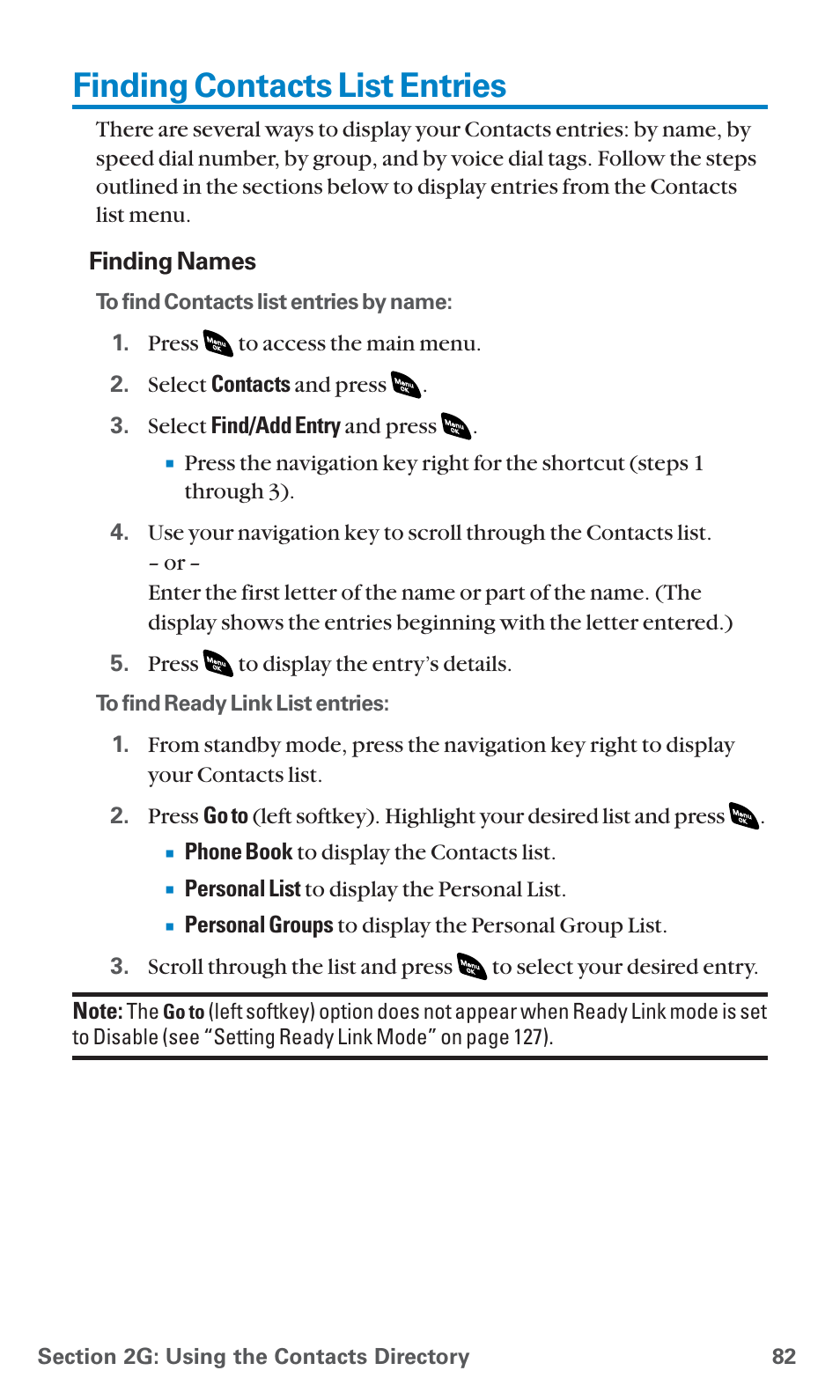 Finding contacts list entries | Sanyo SCP-4920 User Manual | Page 93 / 230