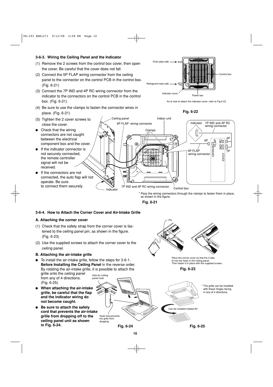 Sanyo DC Inverter Split System XHS1271 User Manual | Page 95 / 123