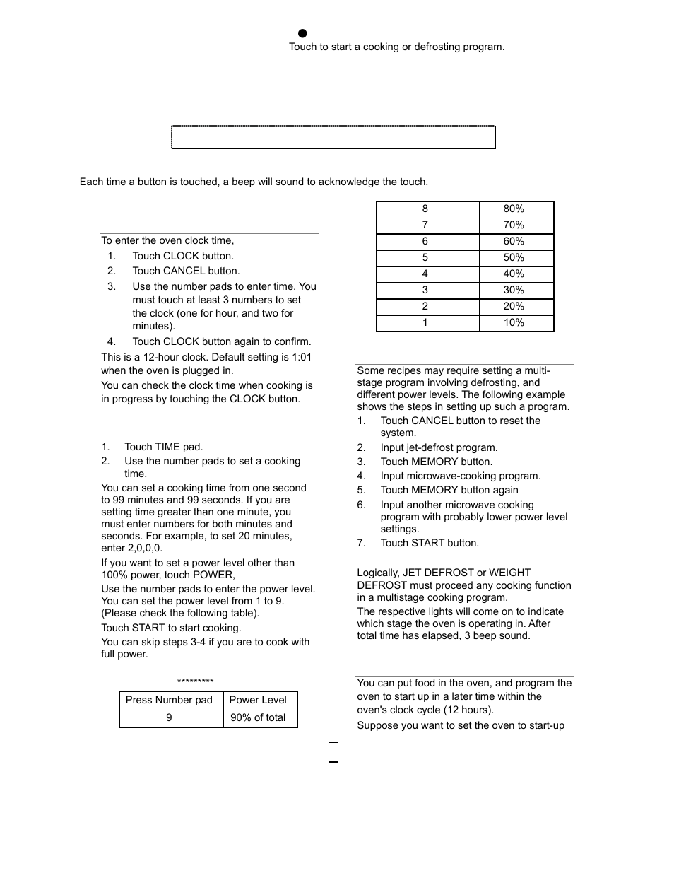 How to set the oven controls | Sanyo EM-S5597B User Manual | Page 7 / 9