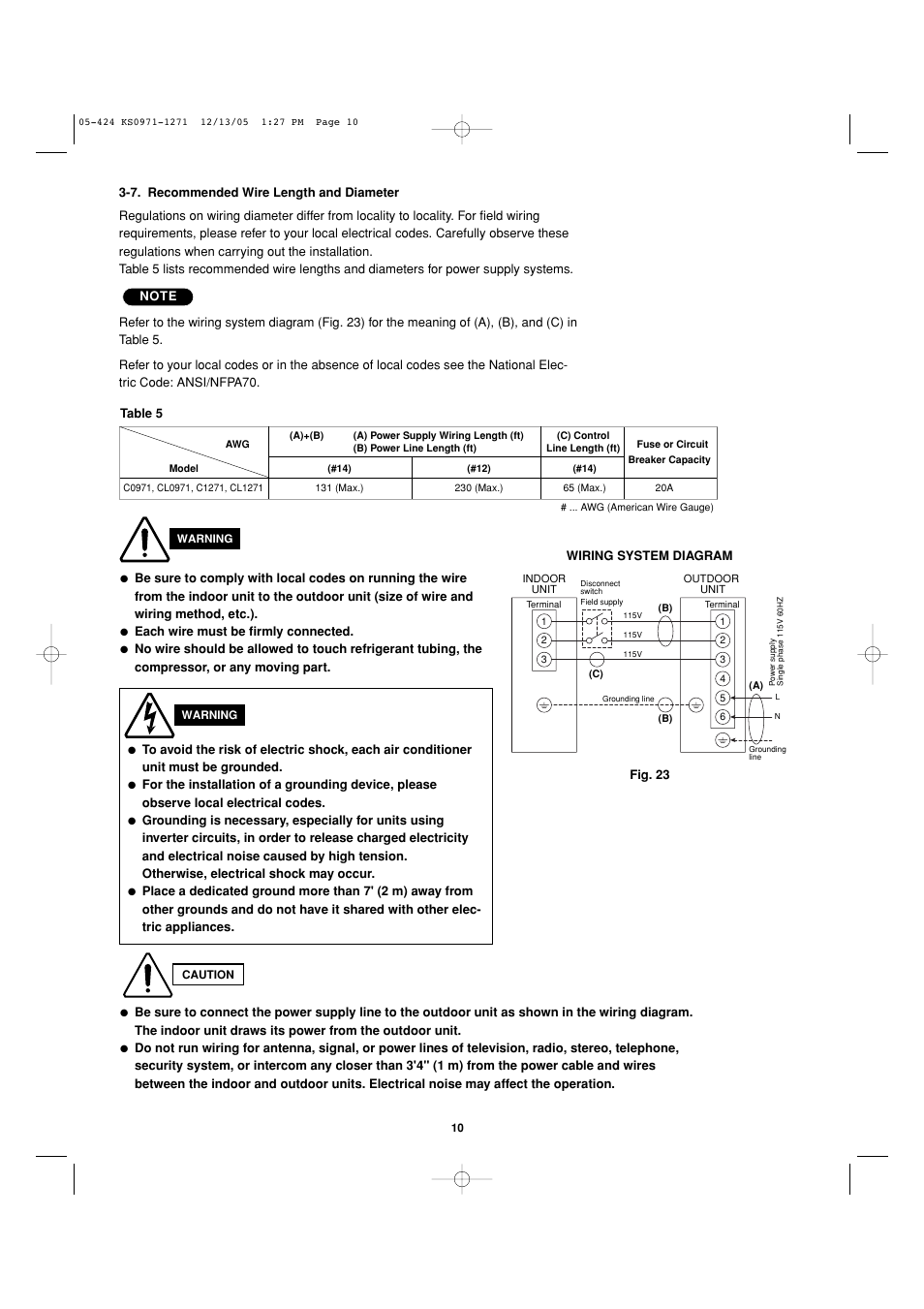 Sanyo Cool/Dry User Manual | Page 10 / 24