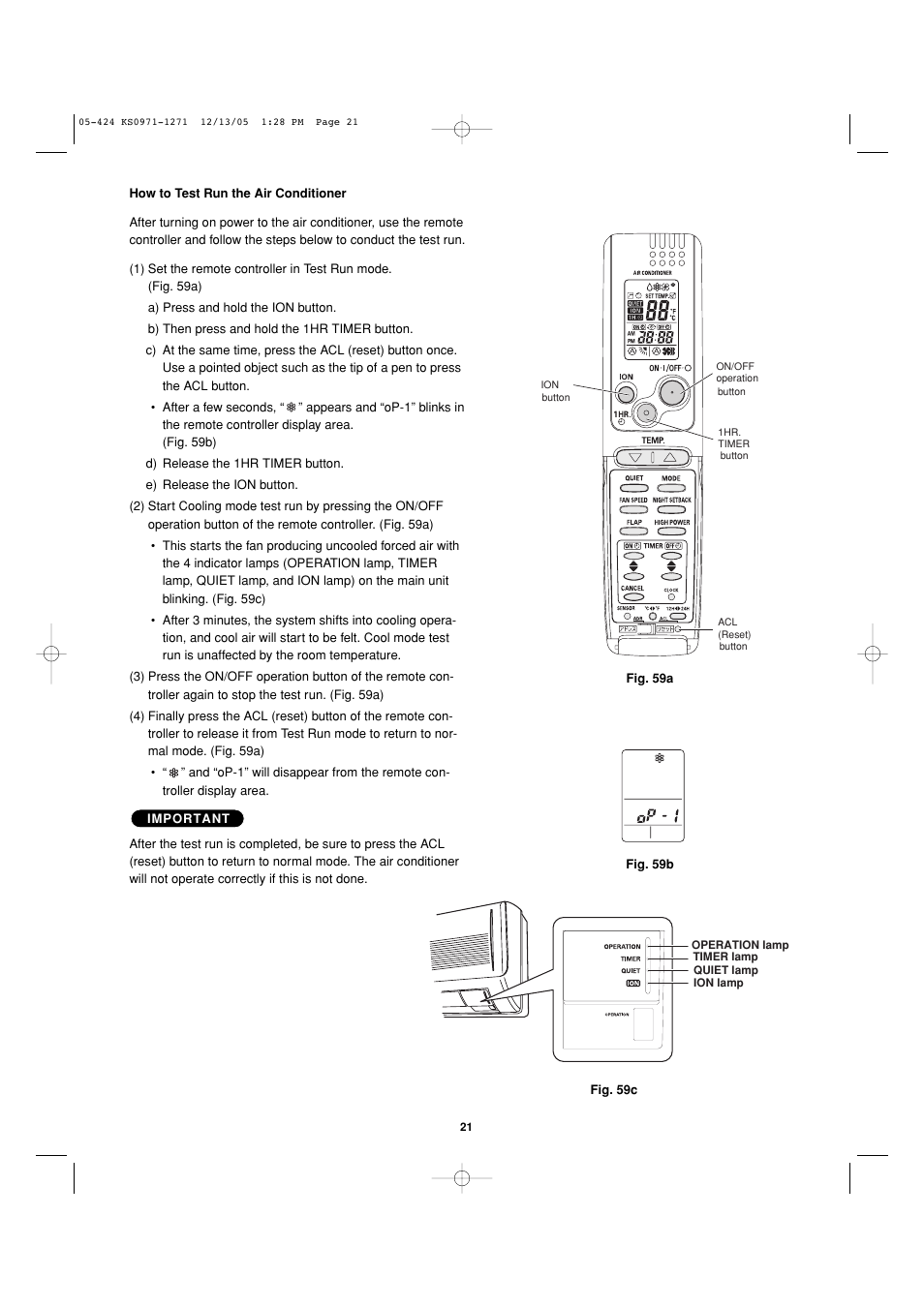 Sanyo Cool/Dry User Manual | Page 21 / 24