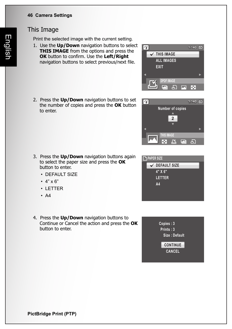 This image, English | Sanyo VPC-S1070 User Manual | Page 60 / 67