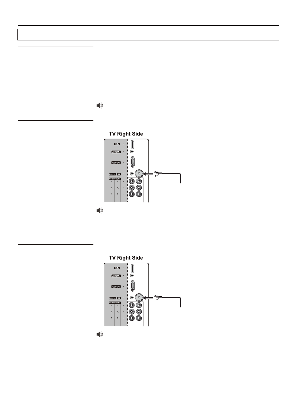 Connecting the tv | Sanyo AVL-279 User Manual | Page 12 / 63