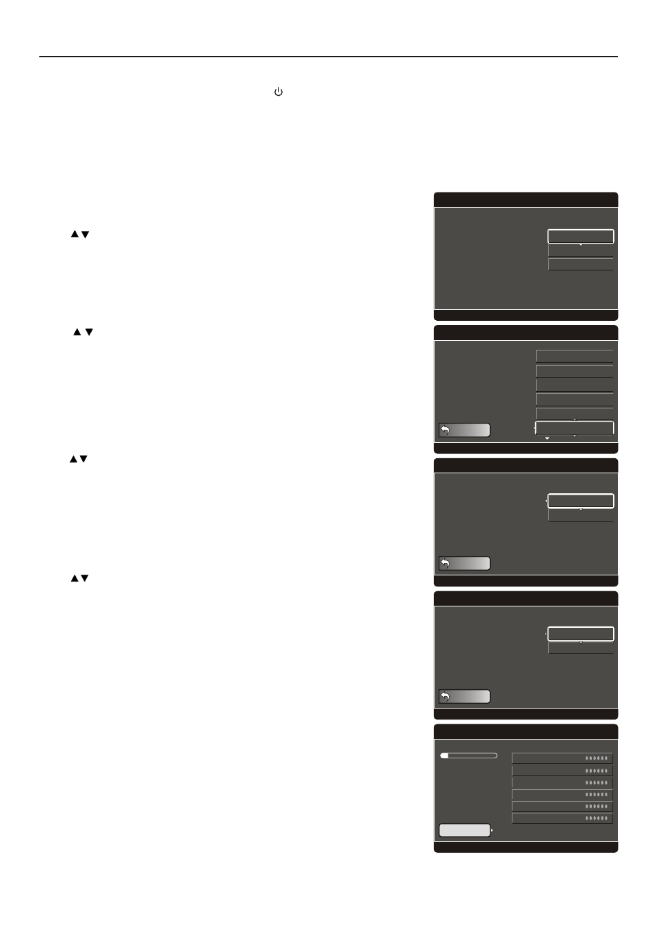 Getting started, Running initial setup, Select language | Sanyo AVL-279 User Manual | Page 24 / 63