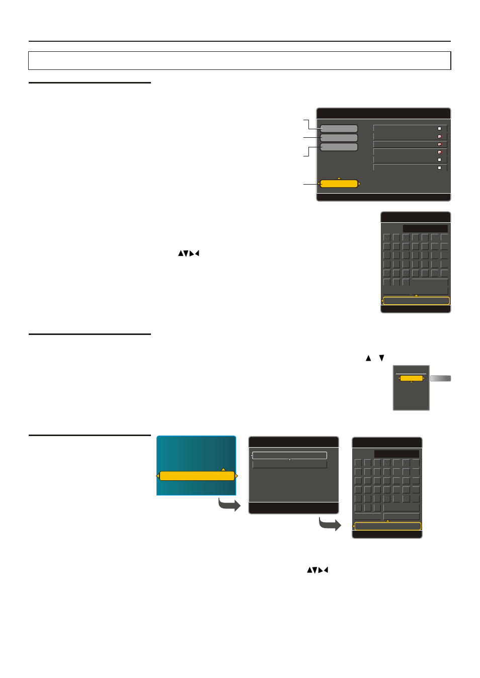 Adjusting menu options, Setting favorite channels, Setting channels | Using the favorite button, Editing channel name, Rename favorite channels list, Fav 2 sports, Change name | Sanyo AVL-279 User Manual | Page 33 / 63