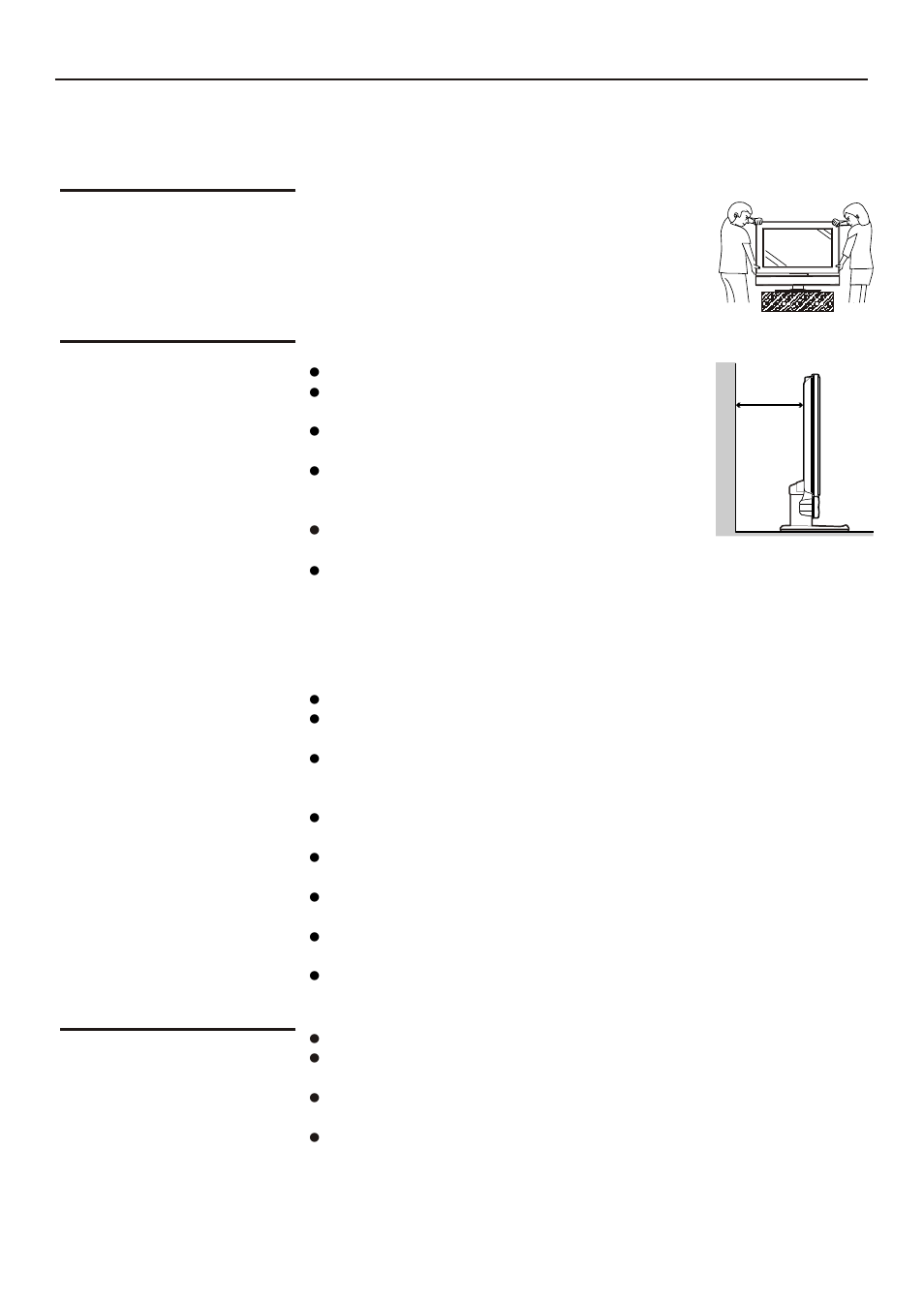 Introducing the tv, Remove the tv from the box, Installing the tv | Carrying or moving the tv | Sanyo AVL-279 User Manual | Page 8 / 63