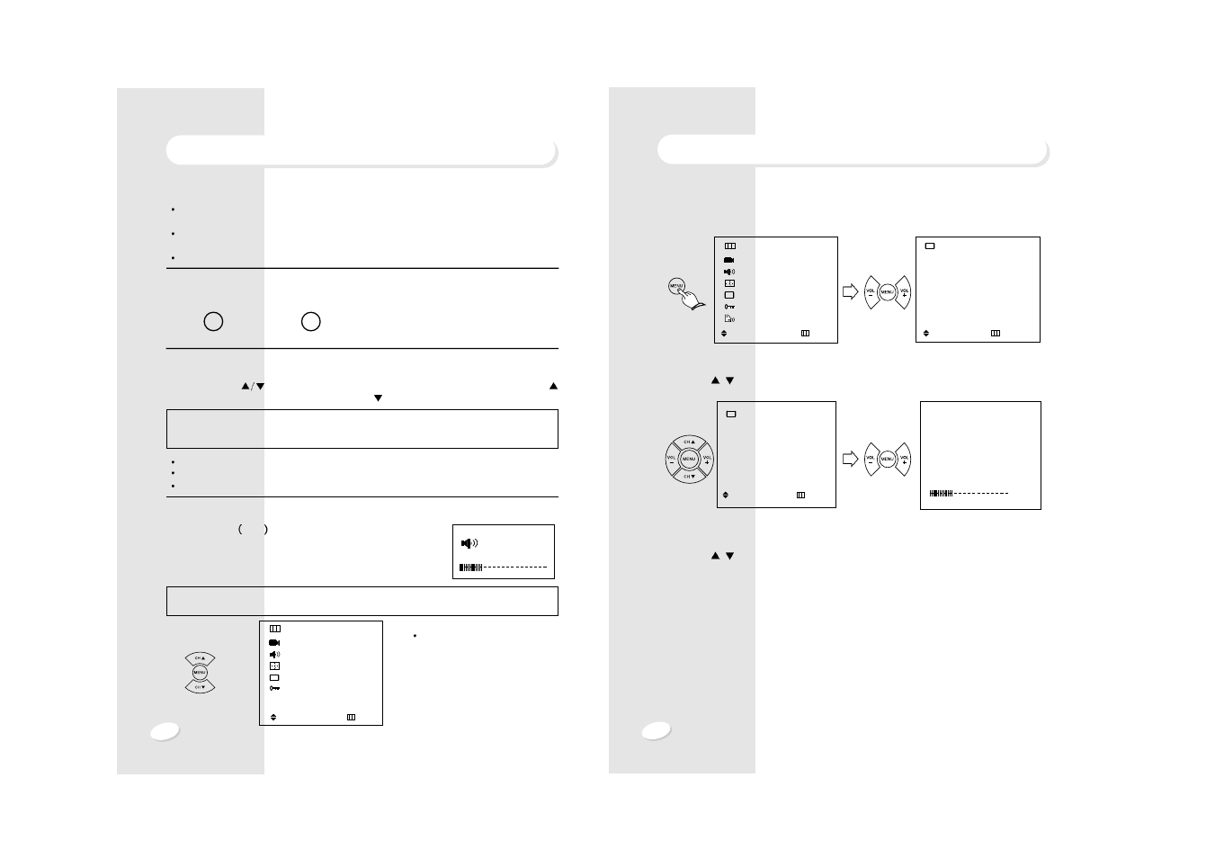 Basic menu operation, Basic operation | Sanyo AVM-32F4 User Manual | Page 6 / 26