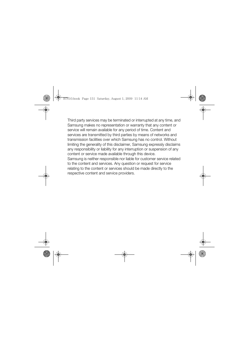 Sanyo GH68-24473A User Manual | Page 152 / 158