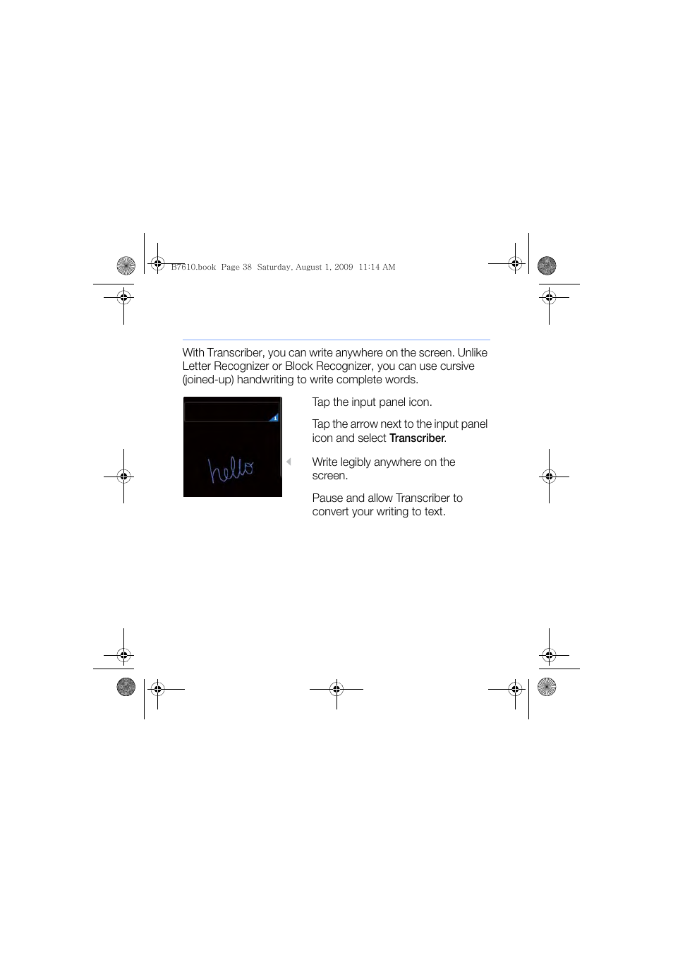 Enter text with transcriber | Sanyo GH68-24473A User Manual | Page 39 / 158