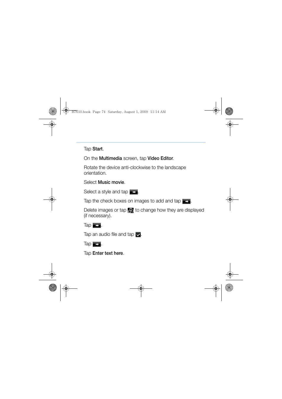 Add pre-recorded audio to a video | Sanyo GH68-24473A User Manual | Page 75 / 158