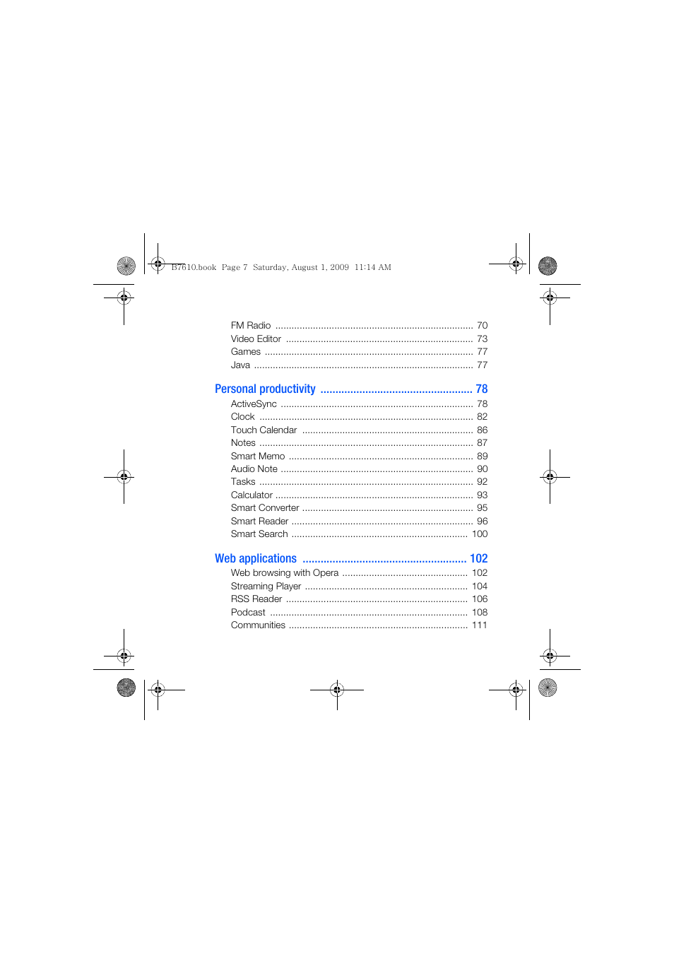 Sanyo GH68-24473A User Manual | Page 8 / 158