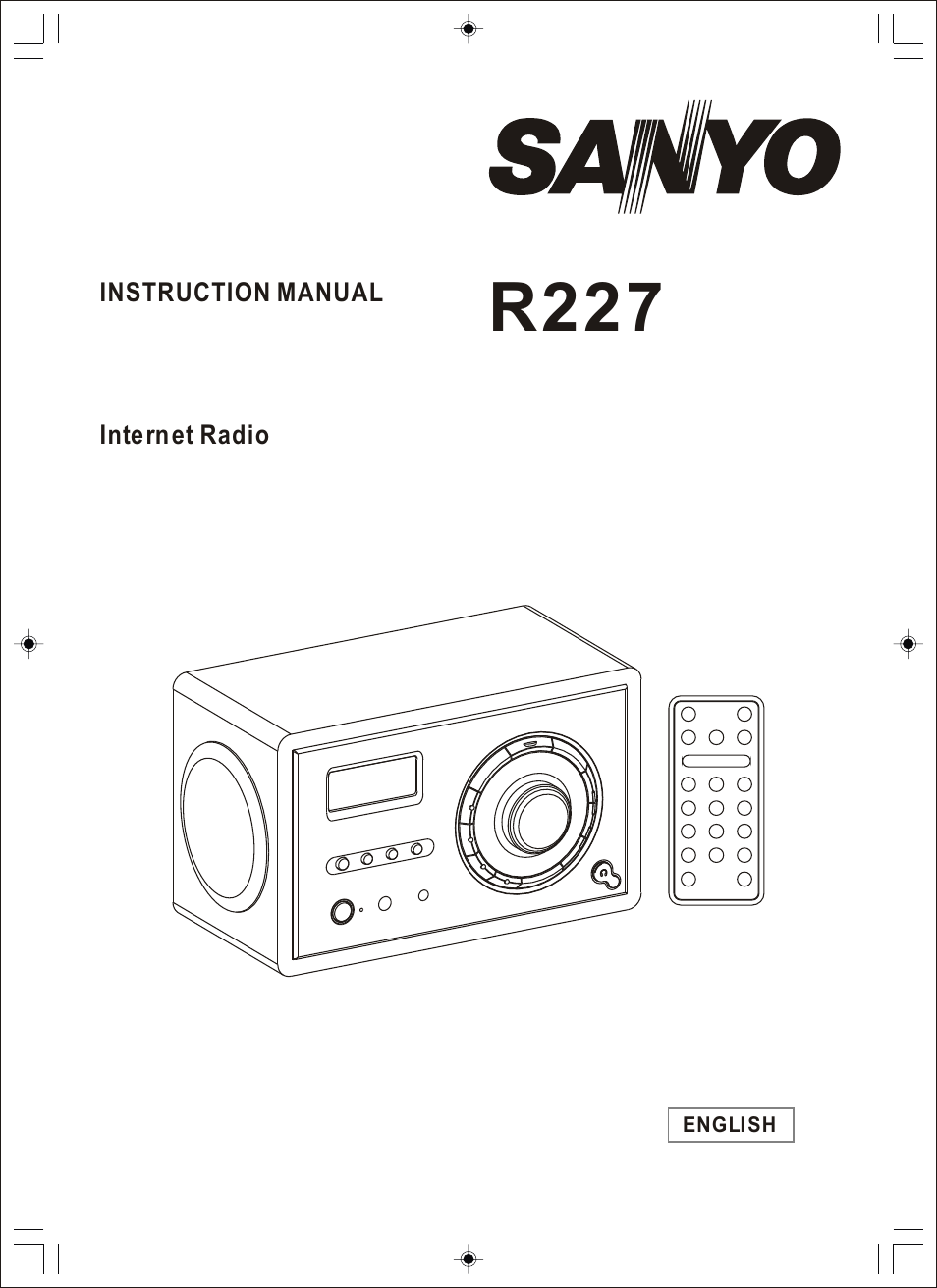 Sanyo R227 User Manual | 29 pages