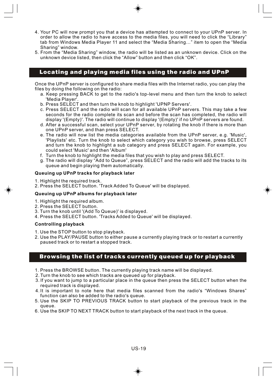 頁面 20 | Sanyo R227 User Manual | Page 20 / 29