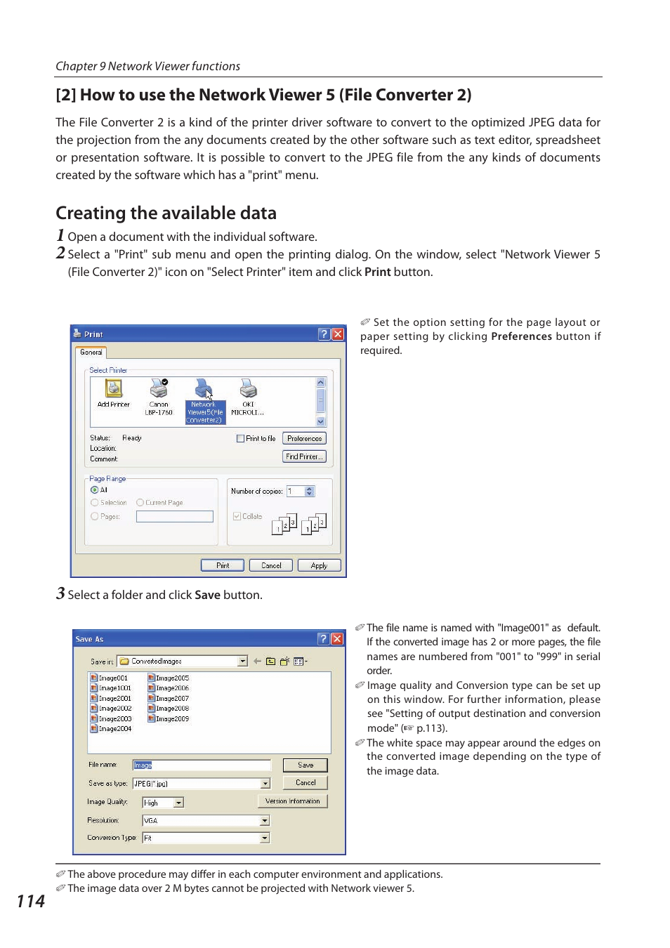 Creating the available data 1 | Sanyo SO-WIN-KF3AC User Manual | Page 114 / 144