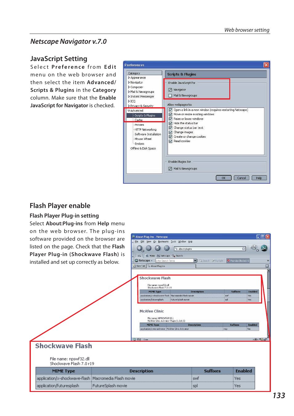 Sanyo SO-WIN-KF3AC User Manual | Page 133 / 144