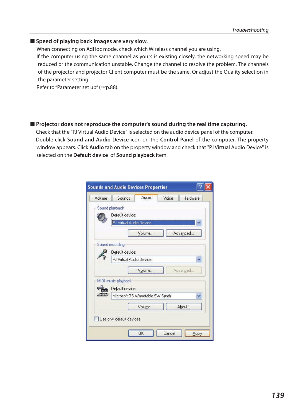 Sanyo SO-WIN-KF3AC User Manual | Page 139 / 144